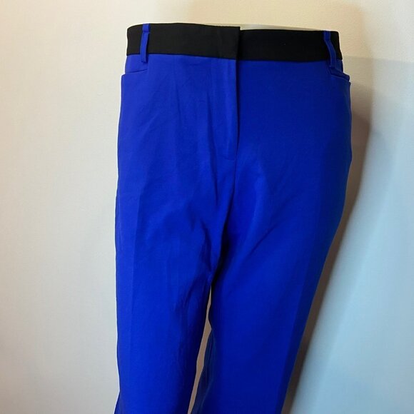 Calvin Klein Women's Atlantis Blue / Black Pants - Size 12P - NWT - Picture 2 of 5
